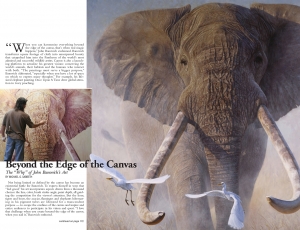 Safari Magazine: The "Why" of John Banovich's Art